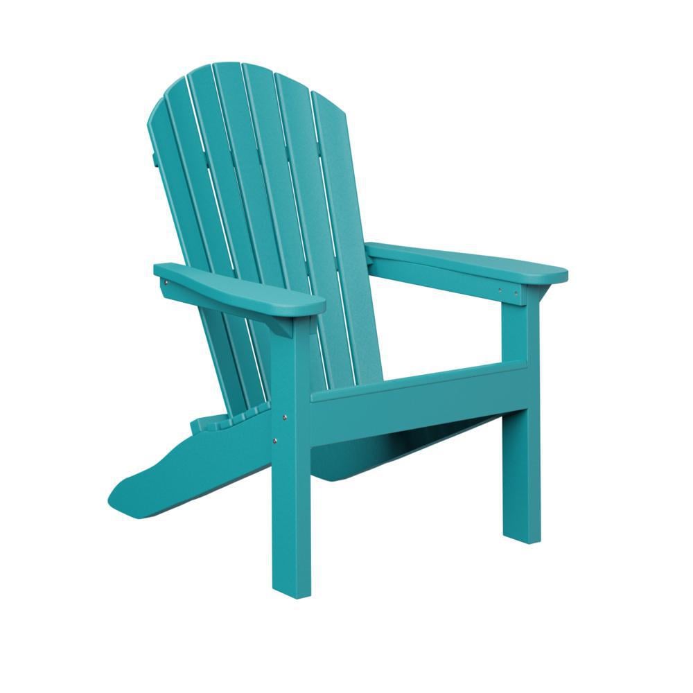 Berlin Gardens Comfo Back Recycled Plastic Adirondack in Aruba Blue by - PATC2400AB