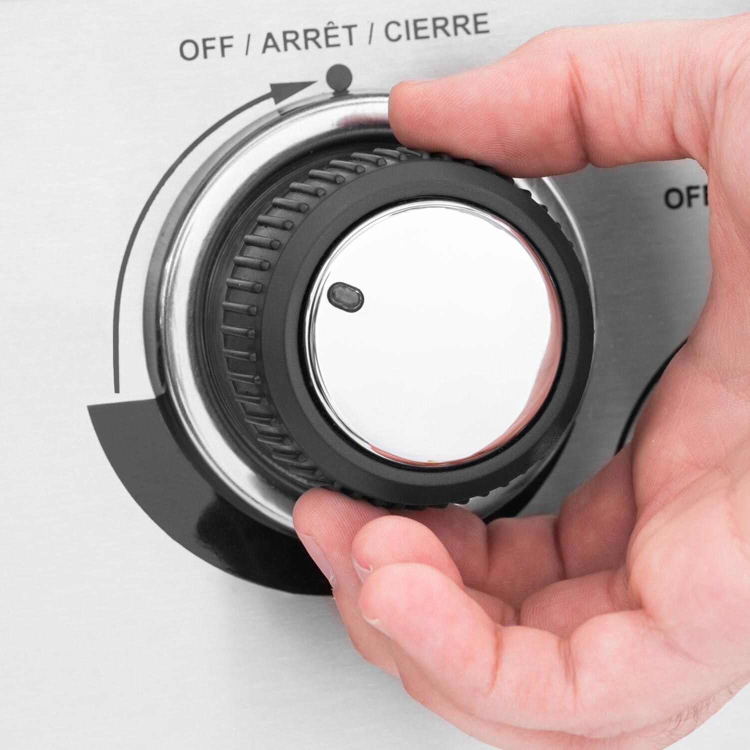 Broil King 896847F Imperial S 590iF 9 Ft Outdoor Kitchen Island w/ Natural Gas 5 Burner Grill - Sensi Touch - Detail thumbnail