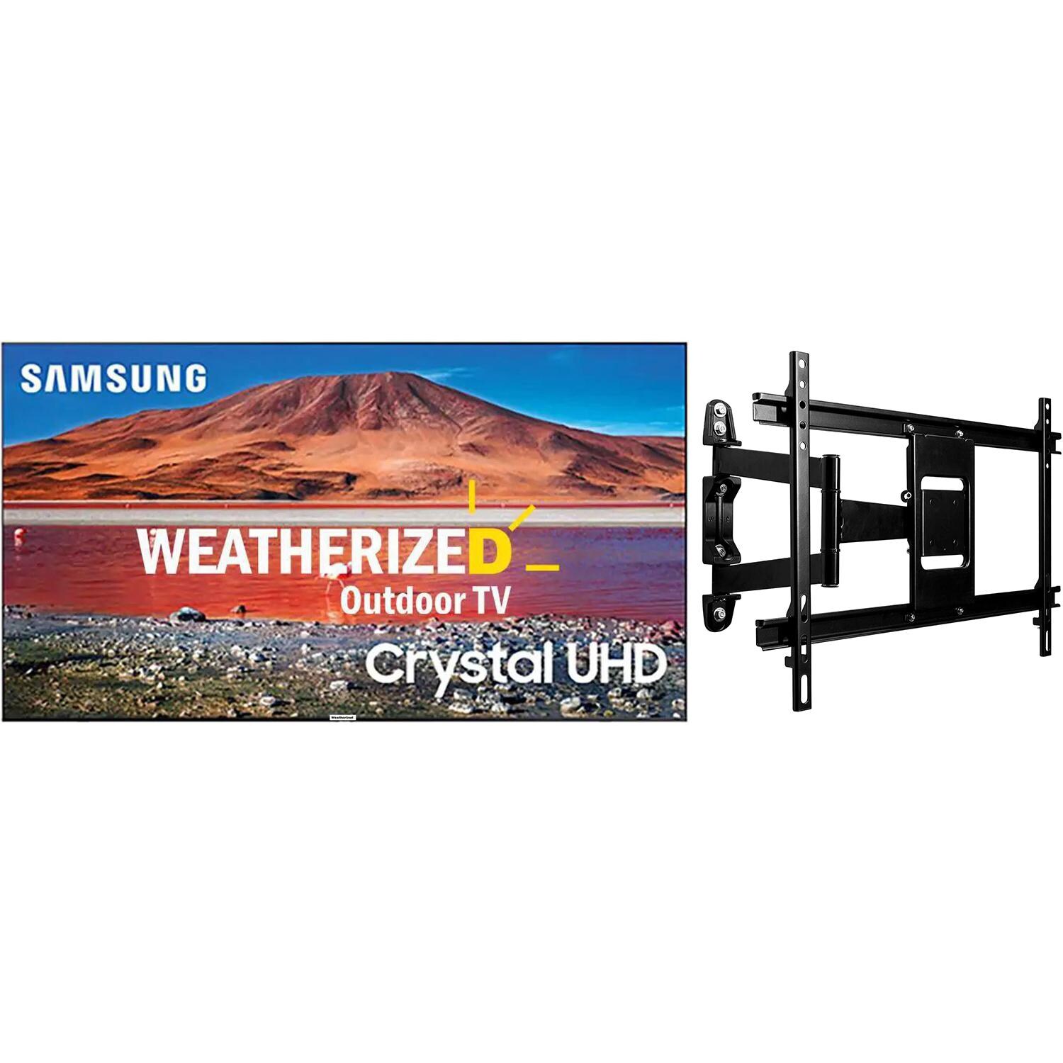 Weatherized TVs Elite Converted Samsung 7 Series Full Protection 65 Inch 4K LED HDR Outdoor Smart UHDTV W/ Full Motion Mount - 65WTS image