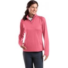 Sport-Tek Ladies Sport-Wick Stretch 1/2-Zip Pullover Medium - Dusty Rose image