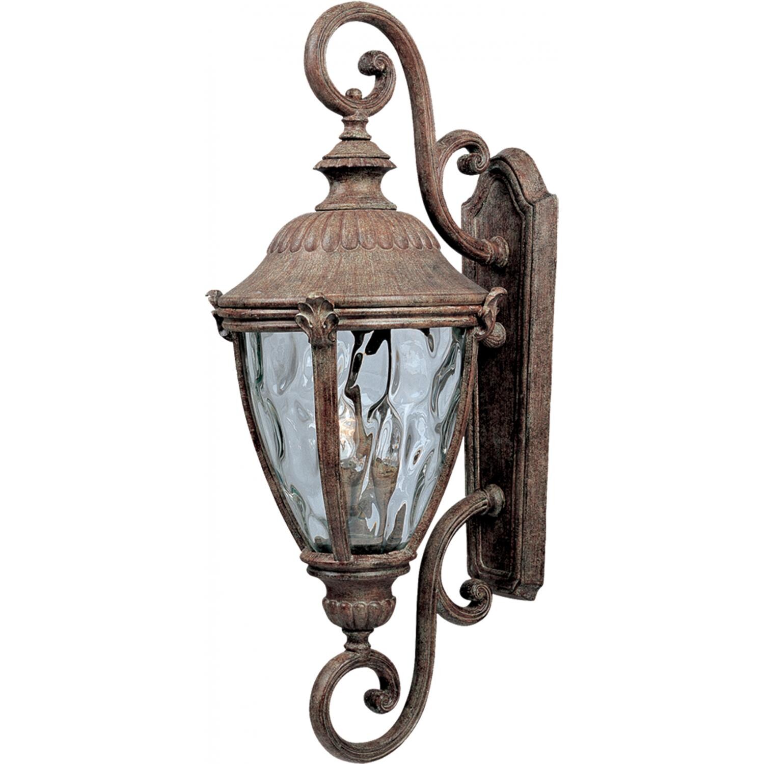 Maxim Morrow Bay DC Three Light 27-Inch Outdoor Wall Light - Earth Tone - 3188WGET