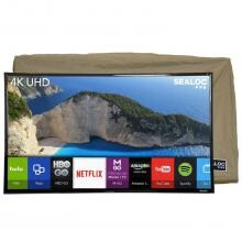 Sealoc Coastal Gold Series 43 Inch 4K LED HDR Outdoor Smart UHDTV W/ Custom Fit TV Cover image