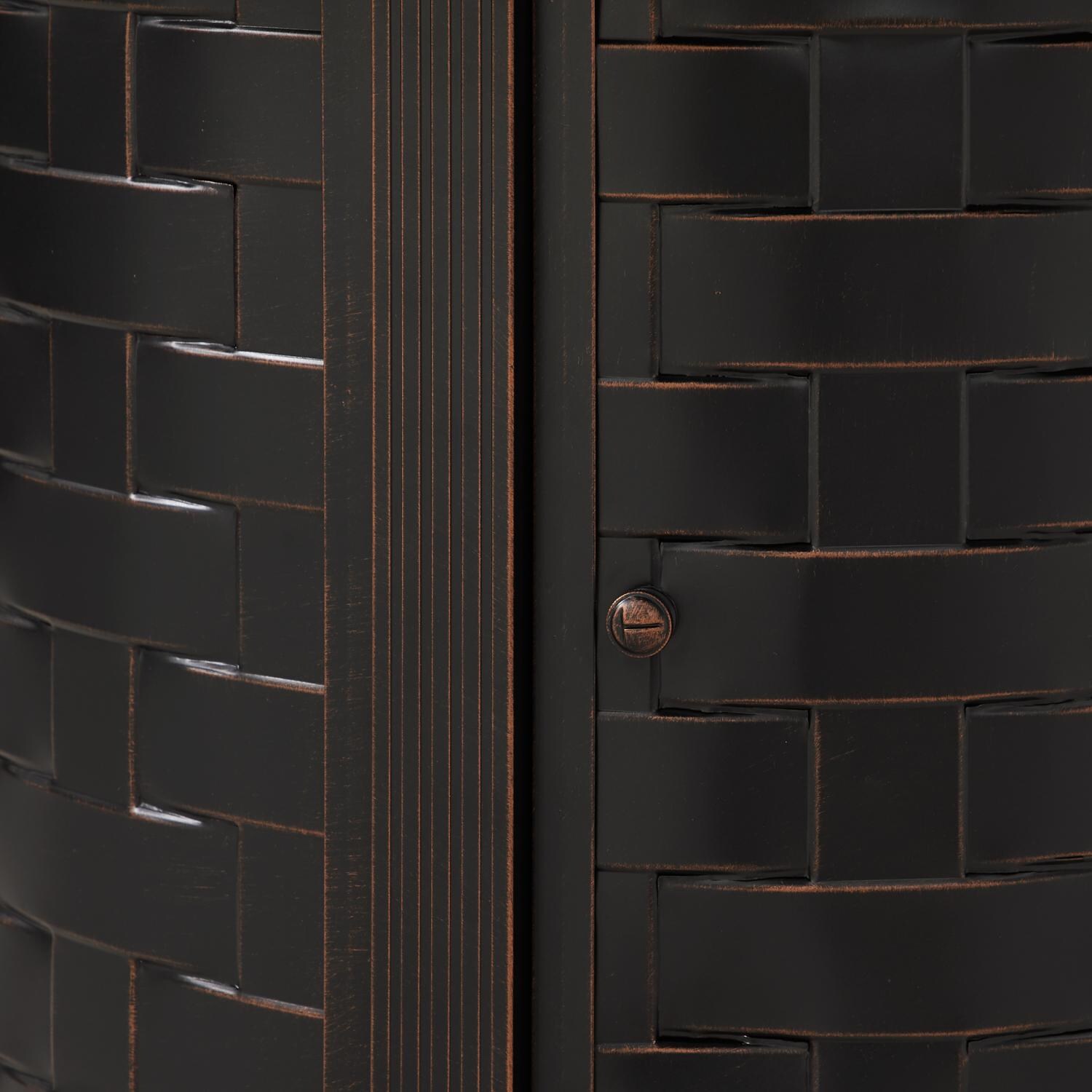 Ultimate Patio 63695 Magnolia Way 40-Inch Oval Aluminum Propane Gas Fire Pit - Detail thumbnail