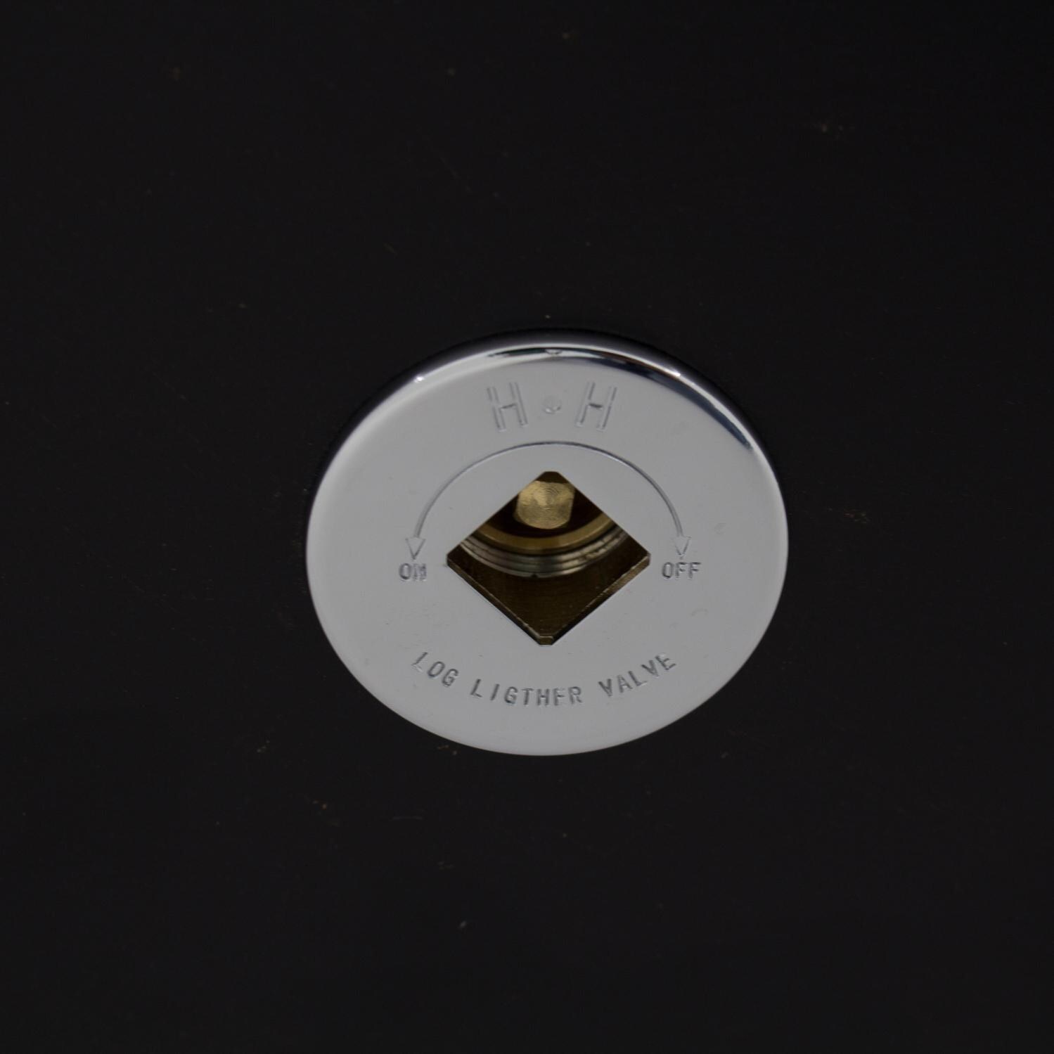 Lakeview Outdoor Designs 42-Inch Square Propane Fire Pit - Oil Rubbed Bronze - Flame Adjusting Key Valve thumbnail