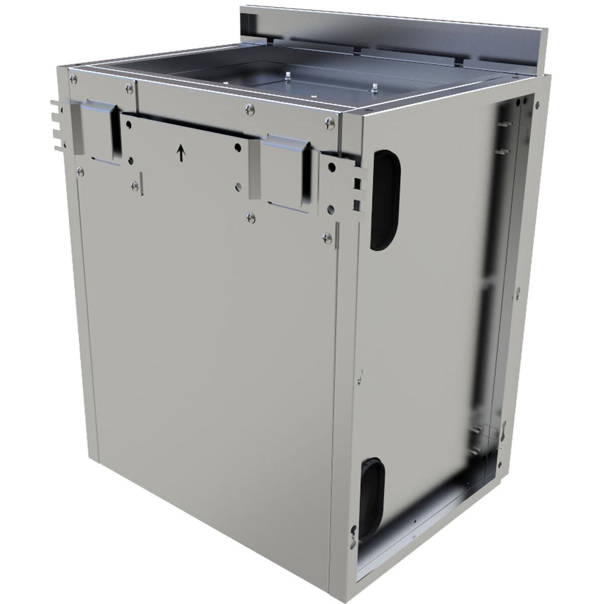 Sunstone SWC18CSDL 18-in Outdoor Kitchen Left Hinge Single Door Upper Wall Cabinet - Cabinet Back - White Background thumbnail