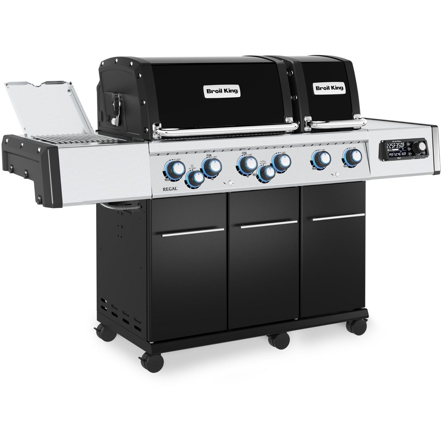 Broil King 689244 Regal Q 690 Pro IR Propane Grill - Angled - White Background thumbnail