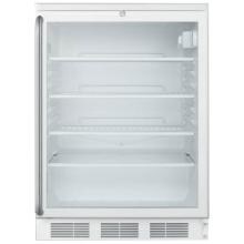 Summit 24-Inch 5.5 Cu. Ft. Commercial Rated Beverage Refrigerator - White - SCR600LBISH image