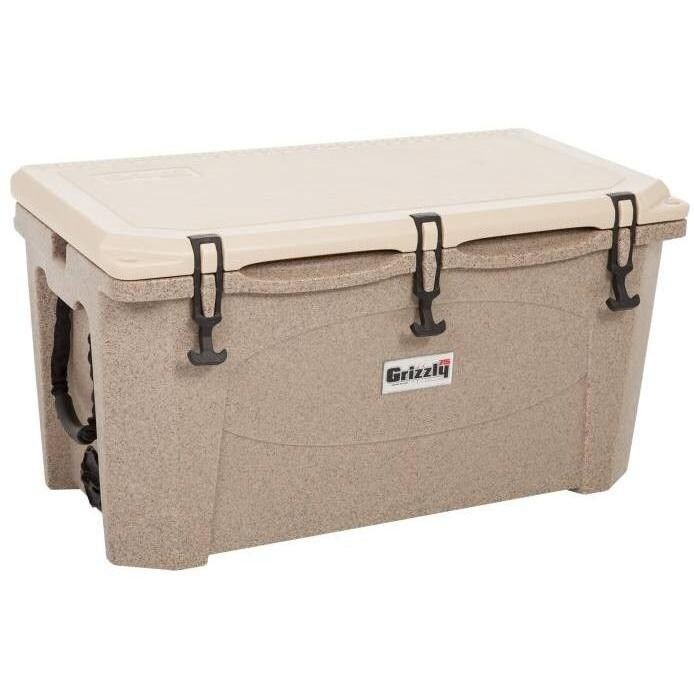 Grizzly Coolers 75 Quart Ice Chest - Sandstone thumbnail