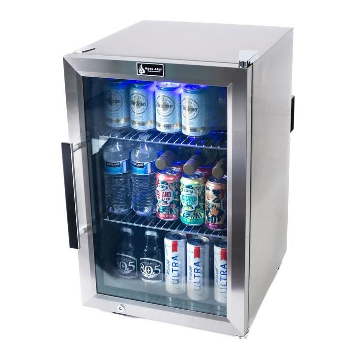 Mont Alpi - MAF - 2.6 Cu. Ft. Outdoor Rated Refrigerator - Right Side Full - White Background thumbnail