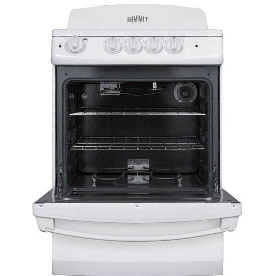 Summit 24-Inch Electric Range - Open thumbnail