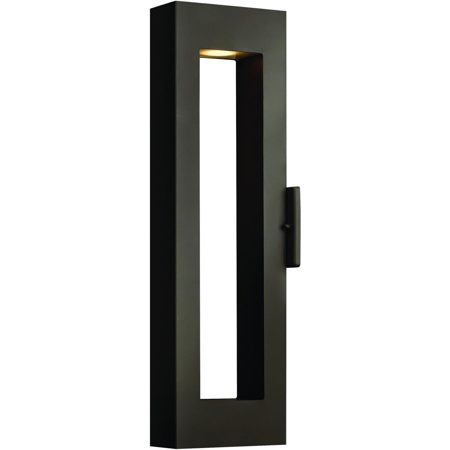 Hinkley Lighting Atlantis Two Light 24-Inch Dark Sky Outdoor Wall Light - Bronze - 1644BZ image
