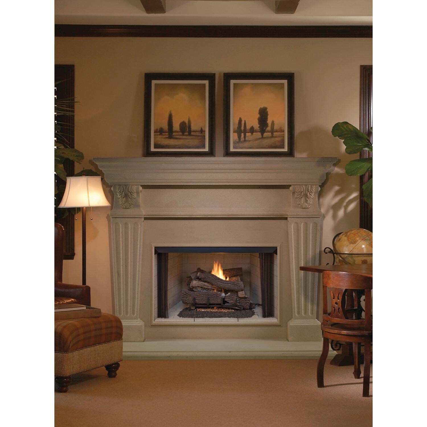 Superior Fireplaces 30-Inch Southern Comfort Gas Logs - Shown in Fireplace thumbnail