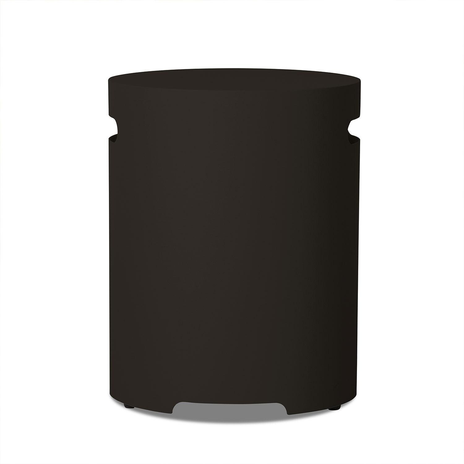 20-in Round Metal Propane Tank Cover in Dark Bronze by Lakeview Outdoor Designs - White Background thumbnail