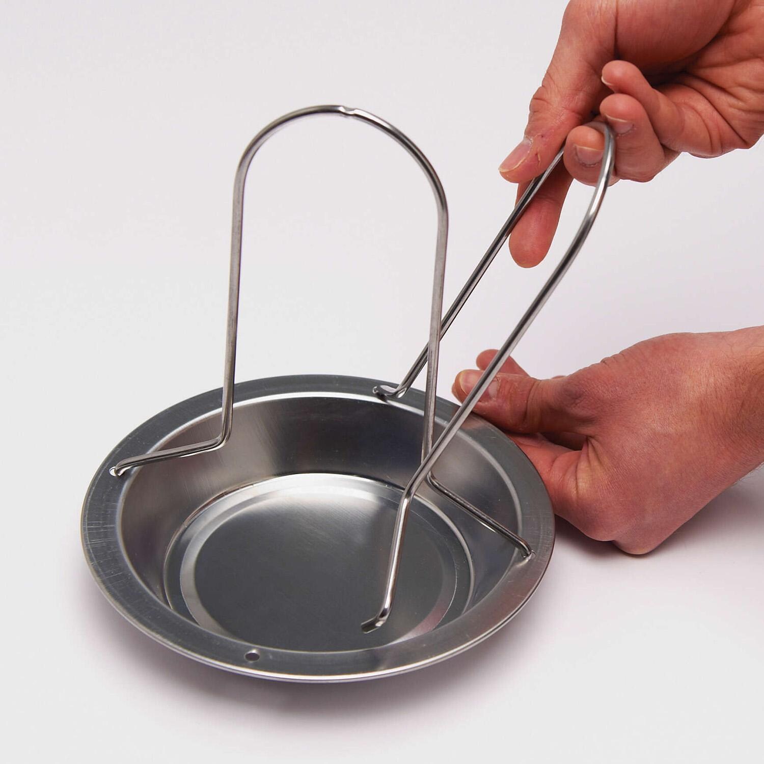 GrillPro Stainless Steel Chicken Roaster - 41333 - Assembling 2 - White Background thumbnail