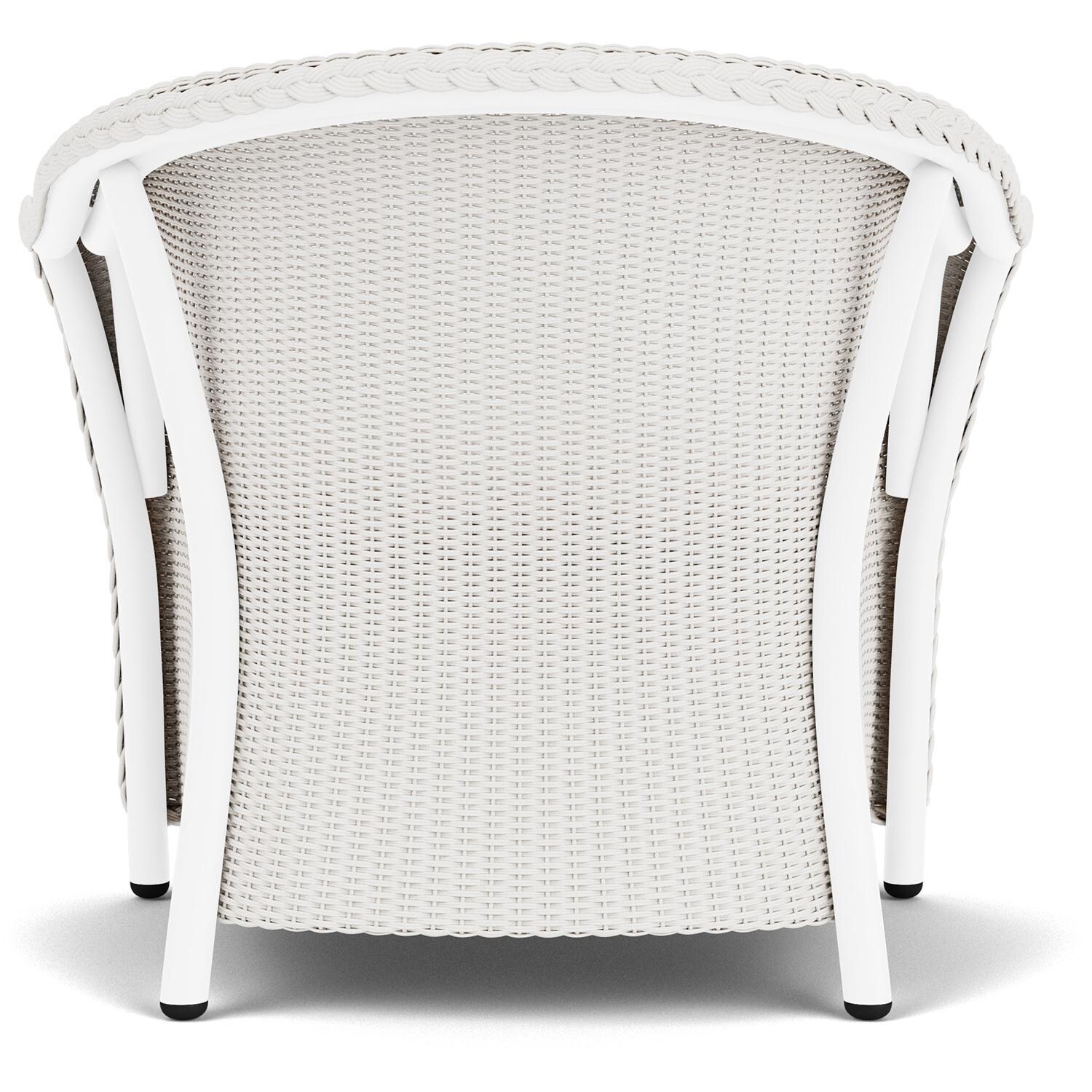 Lloyd Flanders Reflections 3-Piece Seating Set W/ Lounge Chairs in White Finish - Lounge Chair Back thumbnail
