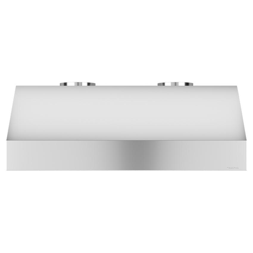 Vent-A-Hood 66 Inch 1200 CFM Stainless Steel Professional Wall Mount Range Hood w/ Duct Cover and Blower Transition - Front View - White Background thumbnail