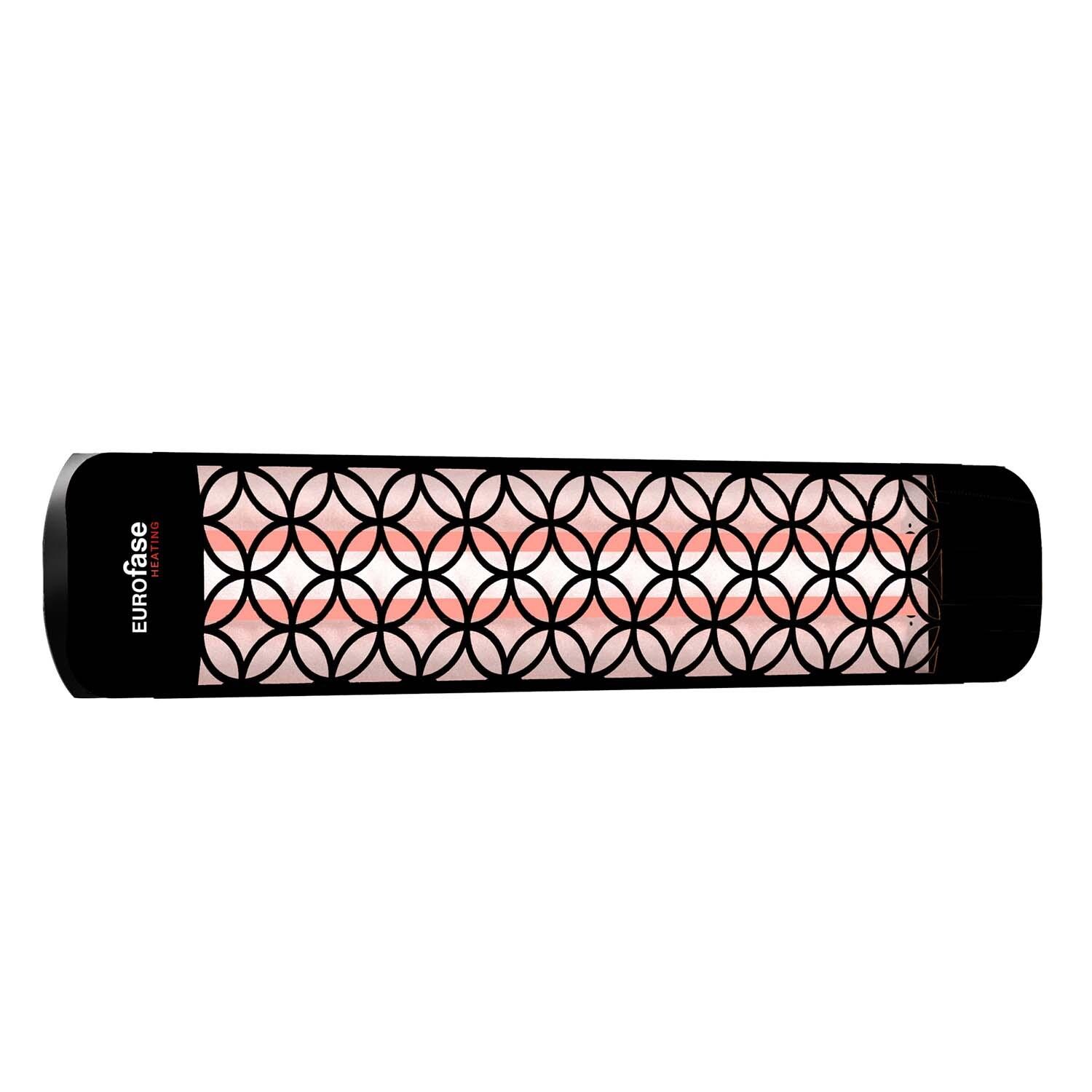 Eurofase Clover EF40/EF50 Decor Plate Kit For 4000 & 5000 Watt Heaters - Black - EF39DCB2