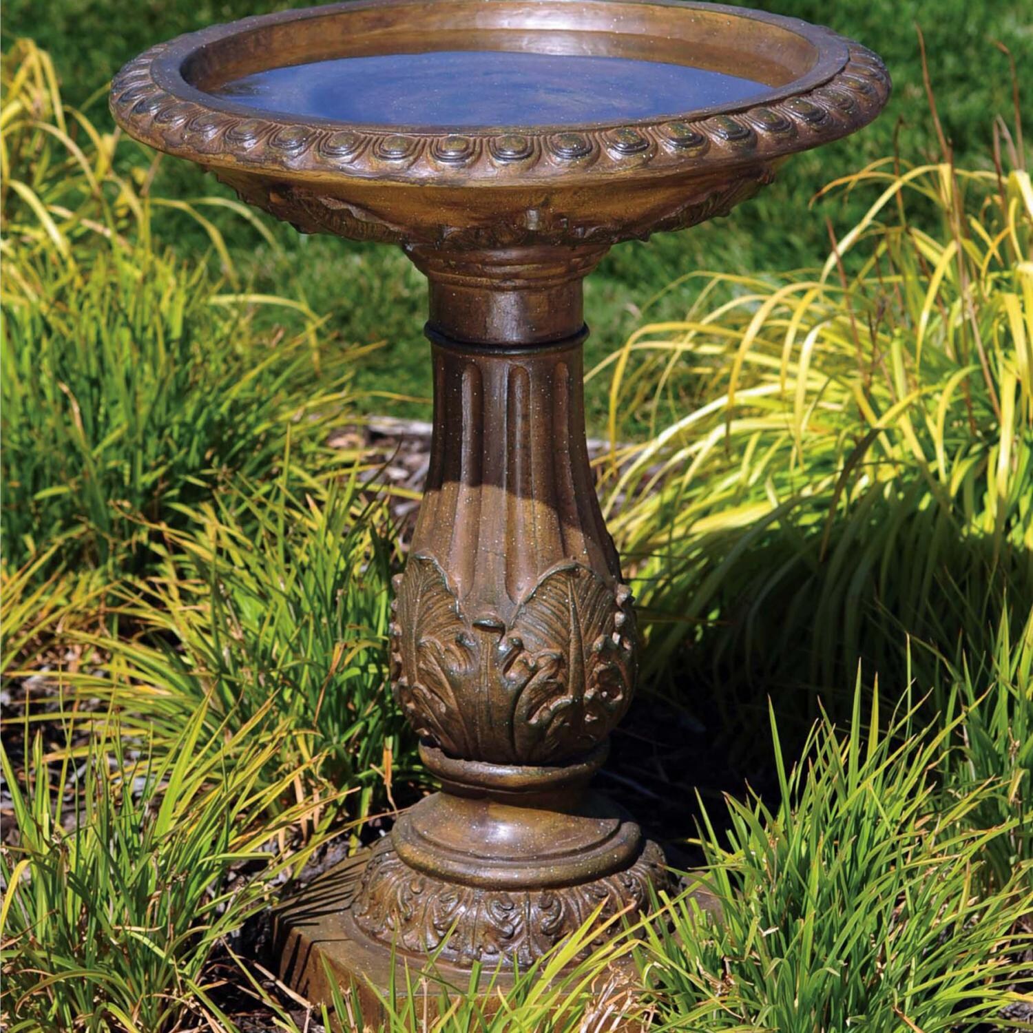 Bond Manufacturing Torrie Birdbath - In the Garden thumbnail