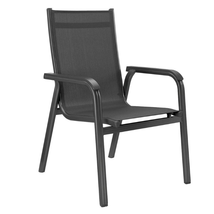 Kettler BASIC PLUS Stacking Arm Chair Set Of 4 - White Background thumbnail