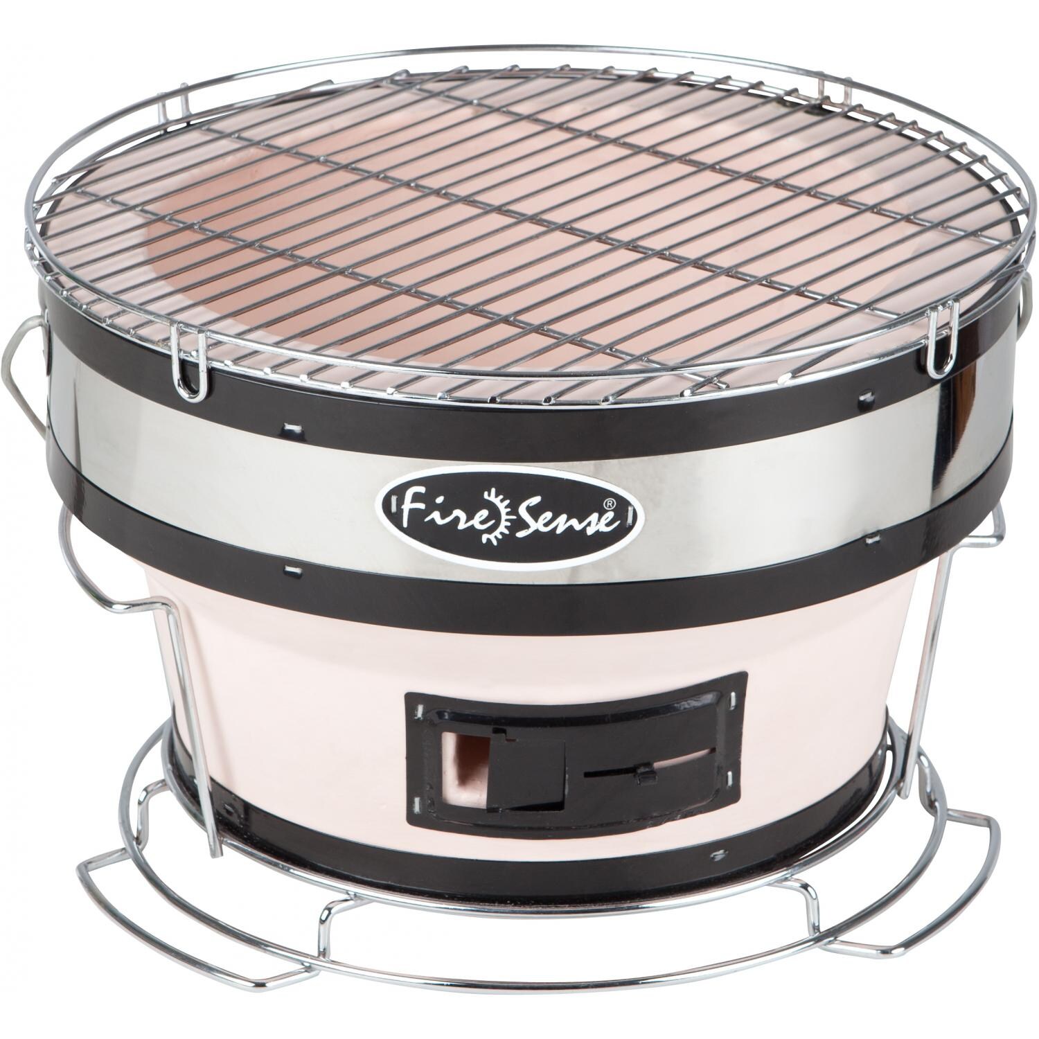 Fire Sense 11-Inch Small Yakatori Tabletop Charcoal Grill - Full View thumbnail