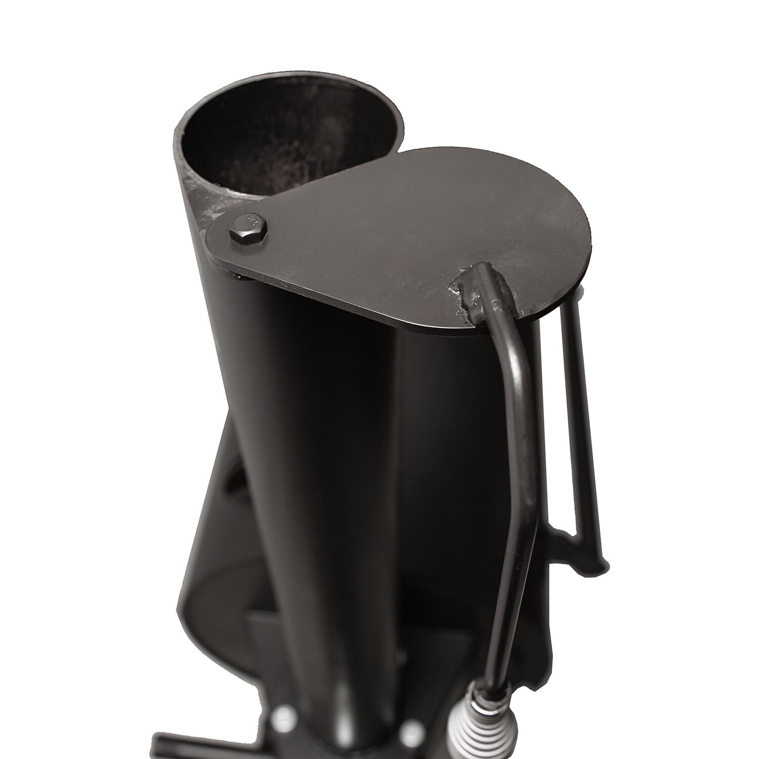 Old Country BBQ Pits G2-HD Gen 2 Smoker - Chimney Flue Down View - Detail