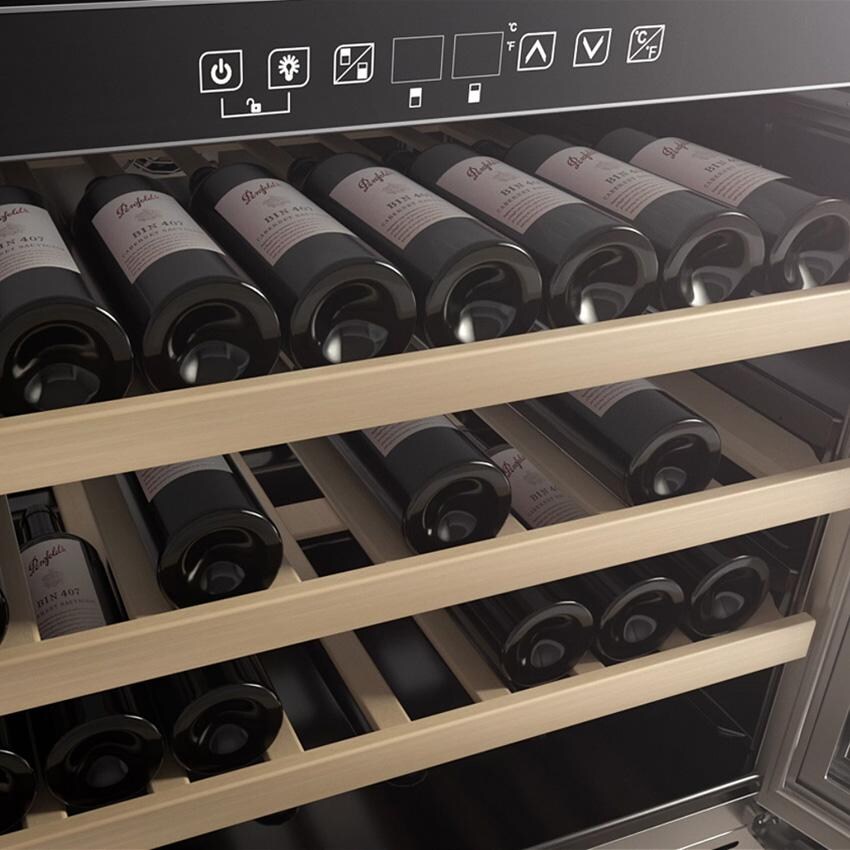 Everdure EWC46SS Everdure 46 Bottle Right Hinge Glass Door Luxury Wine Cooler - Stainless Steel - EWC46SS - Inside - Detail thumbnail