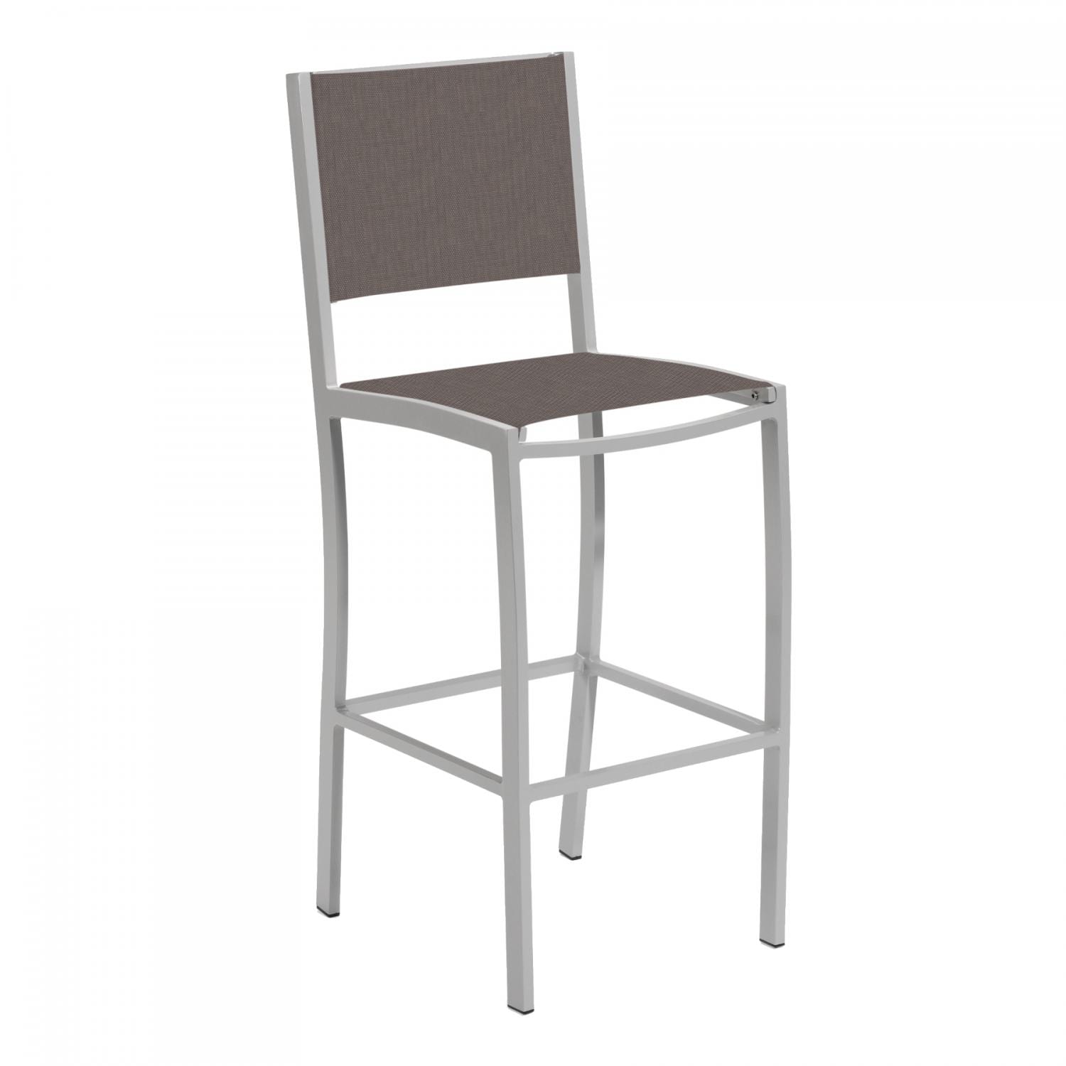 Travira Aluminum Patio Bar Stool - Cocoa Sling thumbnail