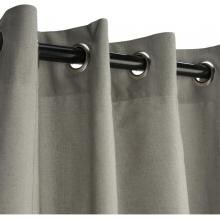 Sunbrella Outdoor Curtain With Grommets By Hatteras Outdoors - 50 X 84 Inch - Dove image