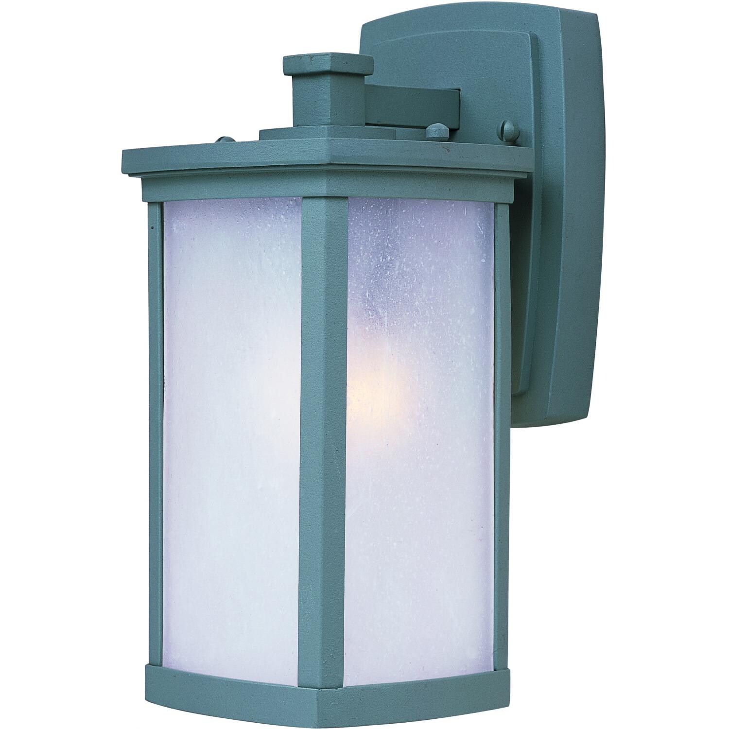 Maxim Terrace 3252FSPL 60W 11-Inch One Light Outdoor Wall Light - Platinum thumbnail