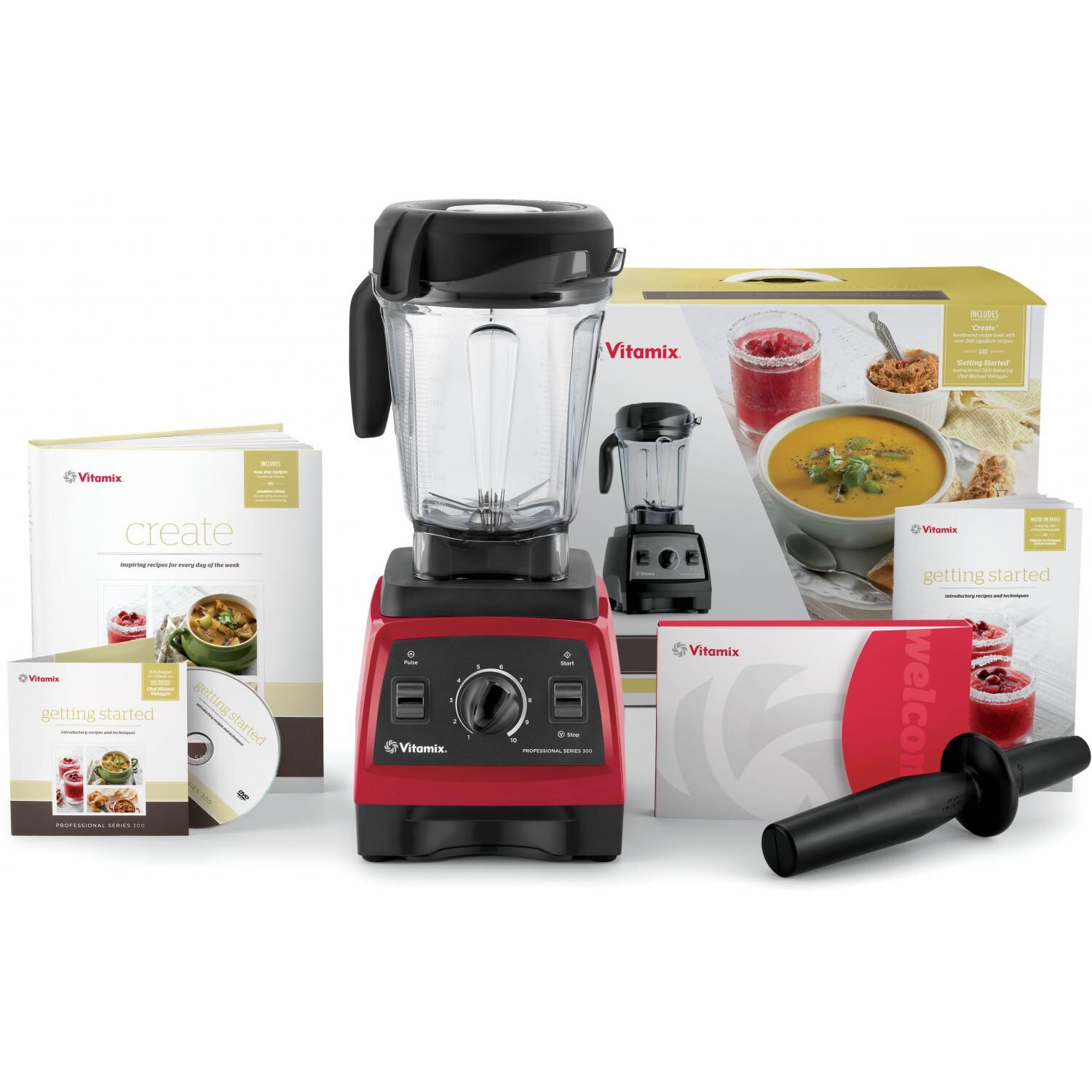Vitamix Professional GSeries 300 Blender Ruby 1949