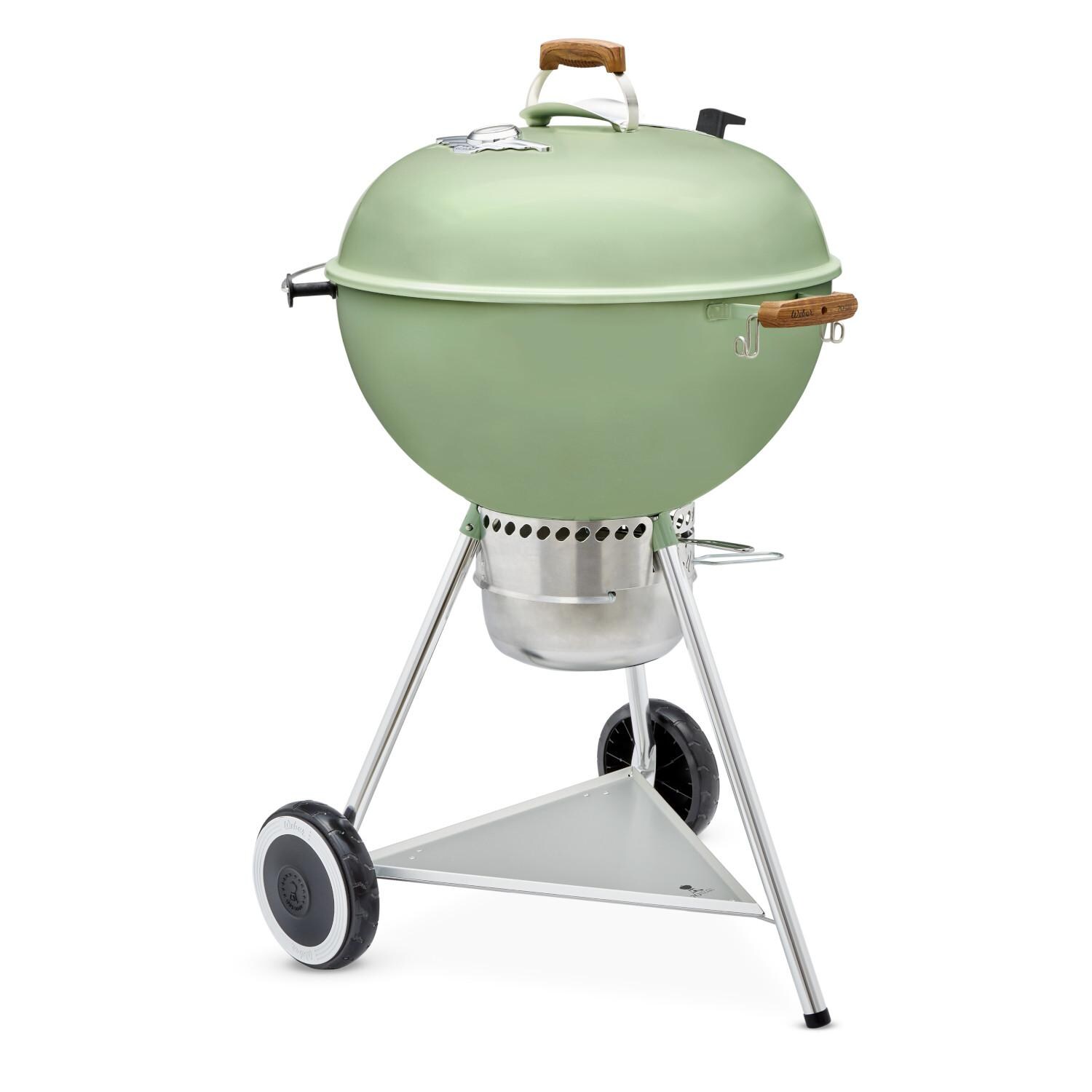 Weber 19525001 70th Anniversary Kettle 22-Inch Charcoal Grill - Side View thumbnail