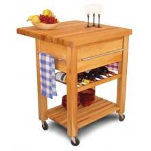Baby Grand Workcenter W/Drop Leaf/Wine Rack image