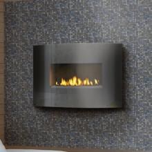 Napoleon Plazmafire 24-Inch Wall Mount Vent Free Natural Gas Fireplace W/ Electronic Ignition And Curved Glass Front - WHVF24N image