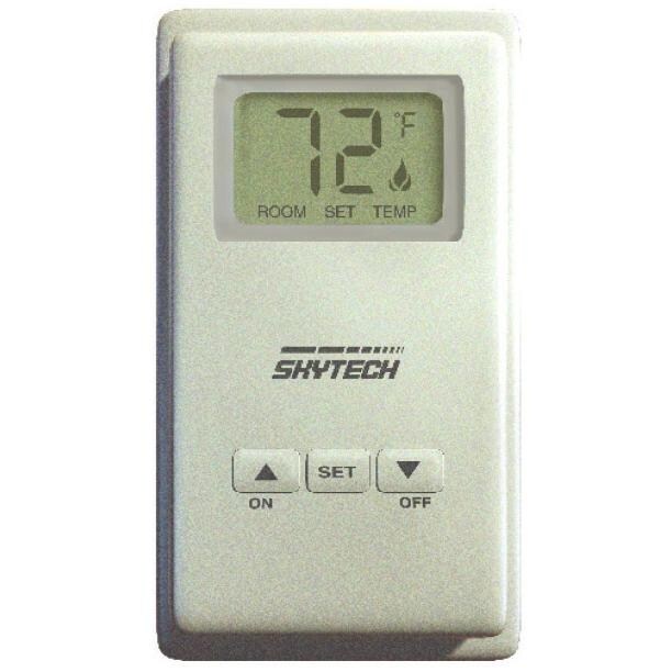 Skytech Millivolt Wireless On/Off Wall Thermostat And Receiver thumbnail