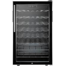 Summit 19-Inch 40 Bottle Wine Cellar / Cooler With Professional Handle - Black - SWC525LBIHV image