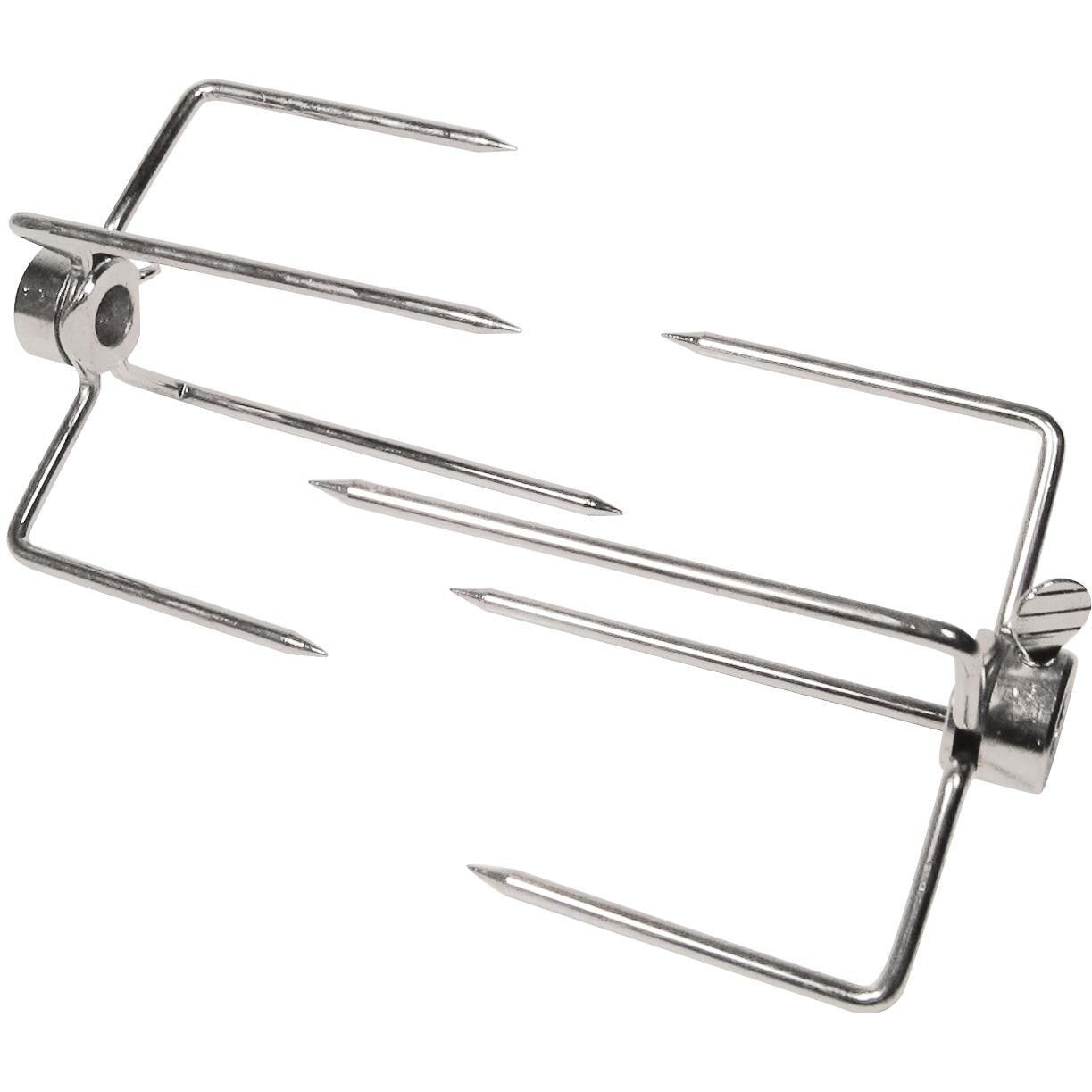 7-Inch Deluxe 4-Prong Heavy Duty Rotisserie Forks thumbnail