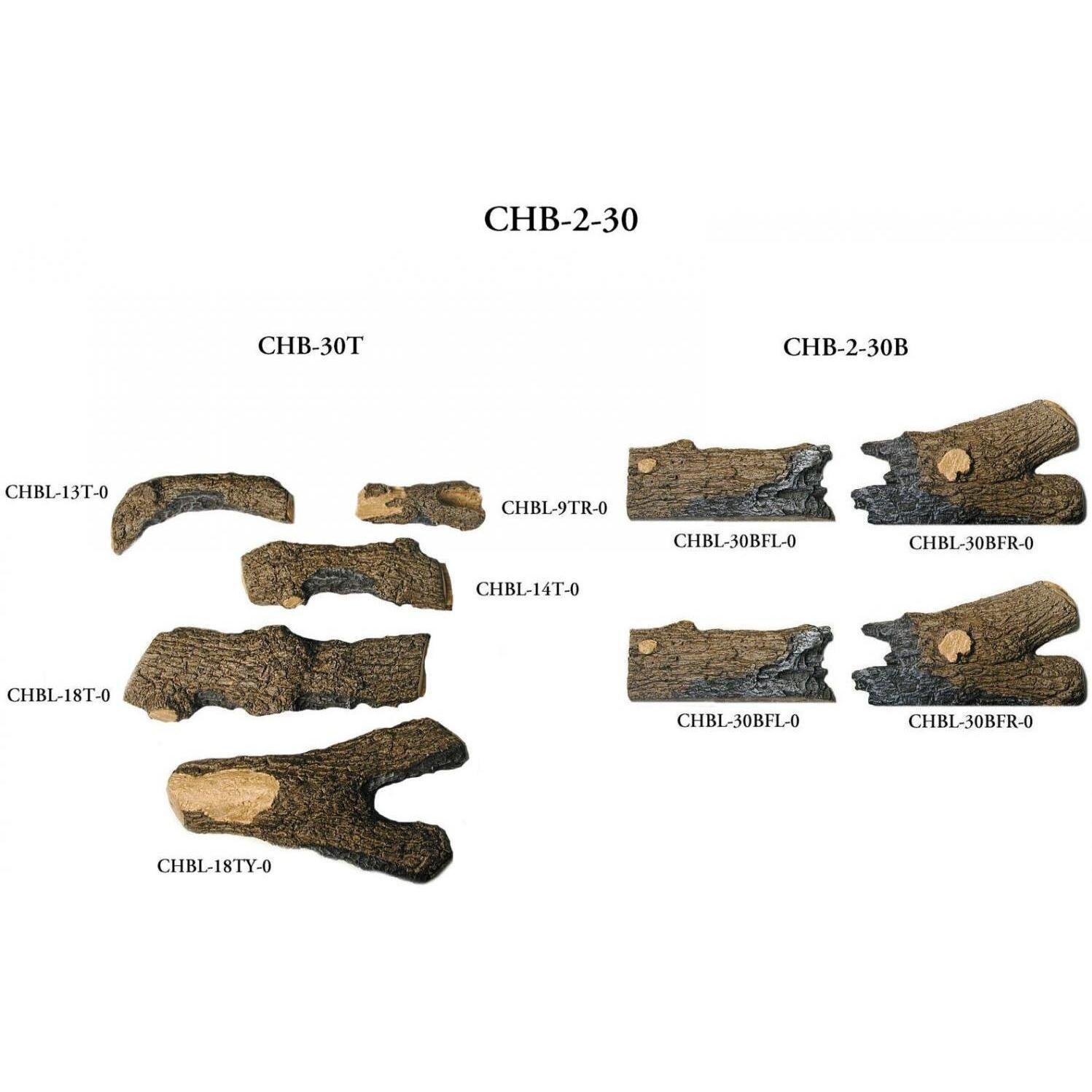 Peterson Charred Royal English Oak Branches 30-Inches thumbnail