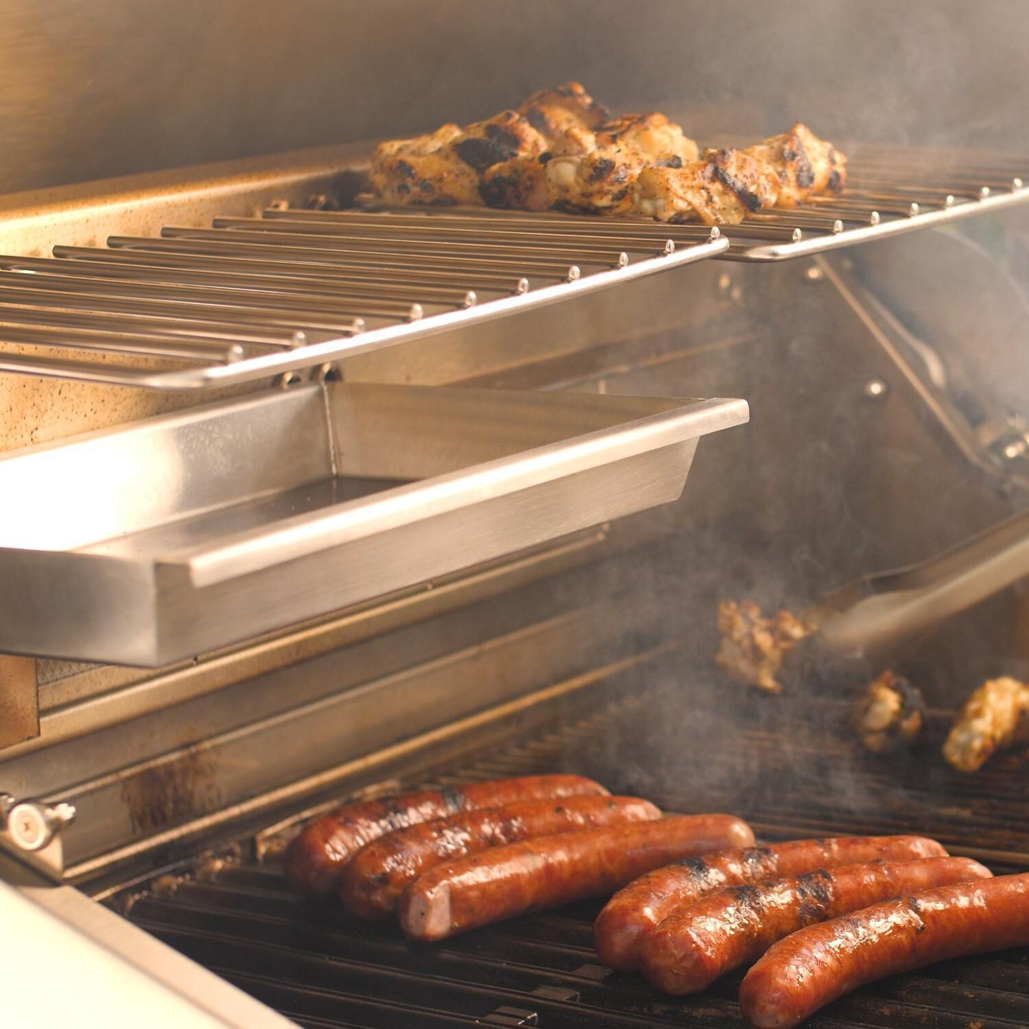 DCS BE1-36RC-N Series 9 Evolution 36-Inch Built-In Natural Gas Grill With Rotisserie - Warming Racks & Broiling Pan