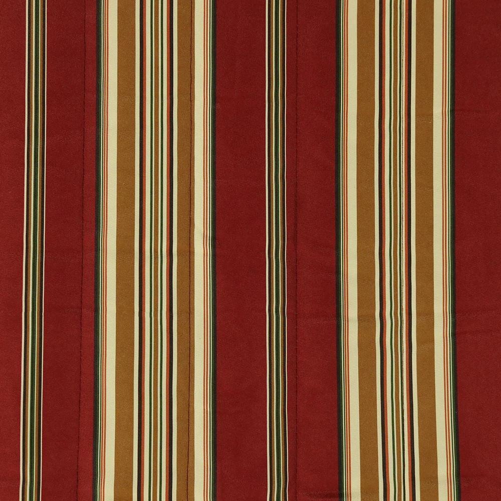 Ultimate Patio Quilted Double Hammock w/ Pillow & Stand - Red Stripe - Swatch thumbnail