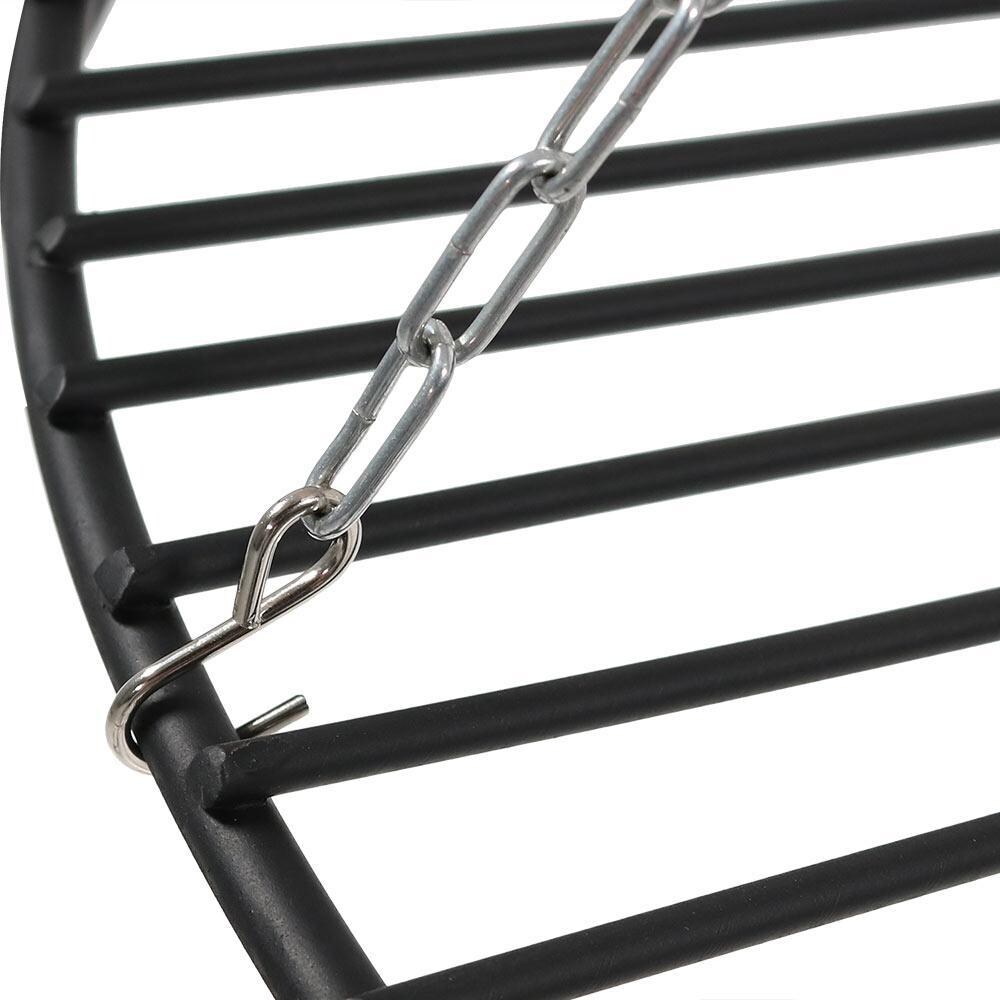 Ultimate Patio 22-Inch Tripod Grilling Set w/ Cooking Grate - Grate Detail thumbnail