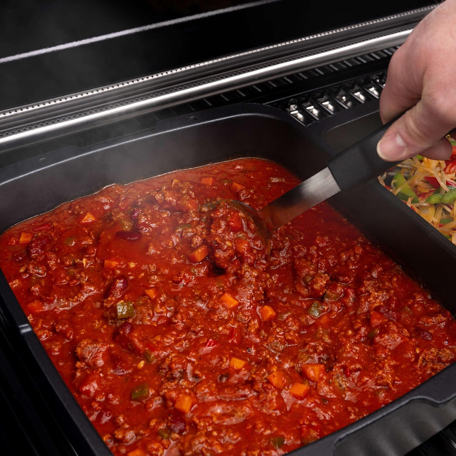 Broil King Cast Iron Dutch Oven - 69620 - Making Chili - Lifestyle thumbnail