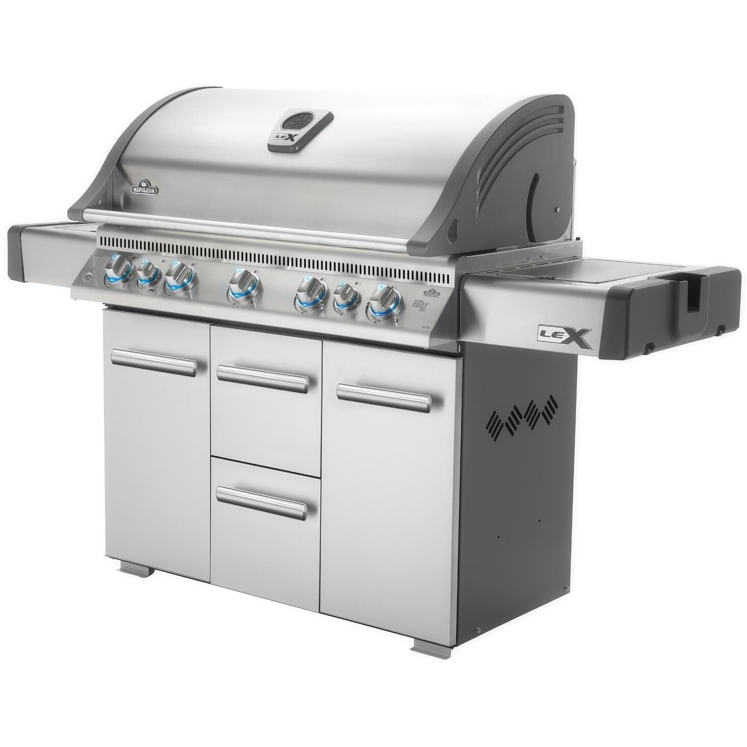 Napoleon LEX 730 Natural Gas Grill On Cart - Alternate View thumbnail