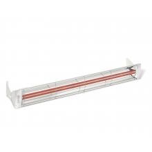Infratech WD-Series 61 1/4-Inch 6000W Dual Element Electric Infrared Patio Heater - 240V - White - WD6024SS-WH image