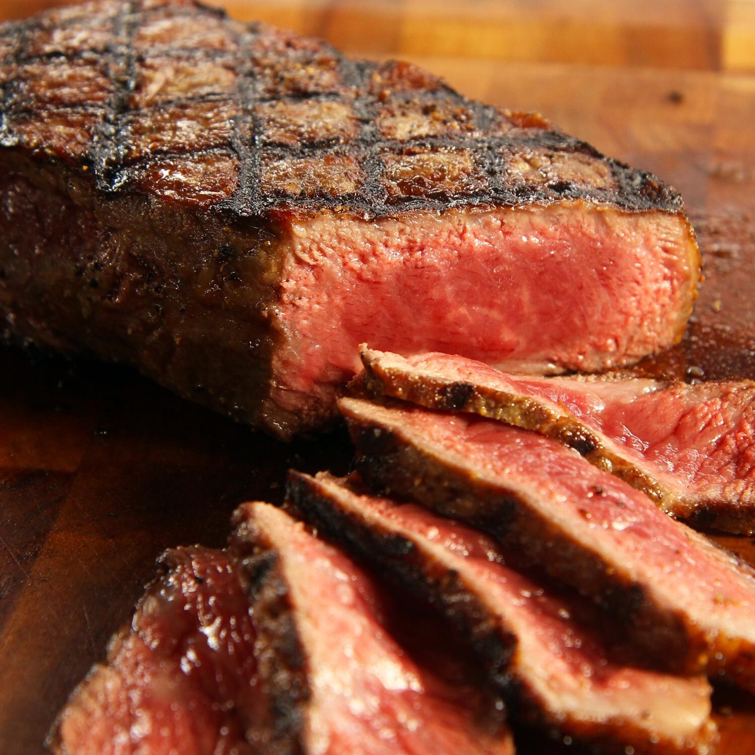 USDA Prime - Dry Aged - 4 (12oz) Boneless Strips By Chicago Steak Company