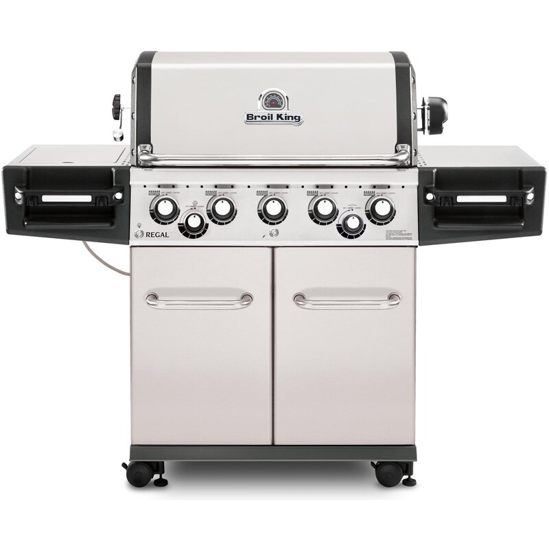 Broil King Regal S590 Pro 5Burner Freestanding Natural Gas Grill With