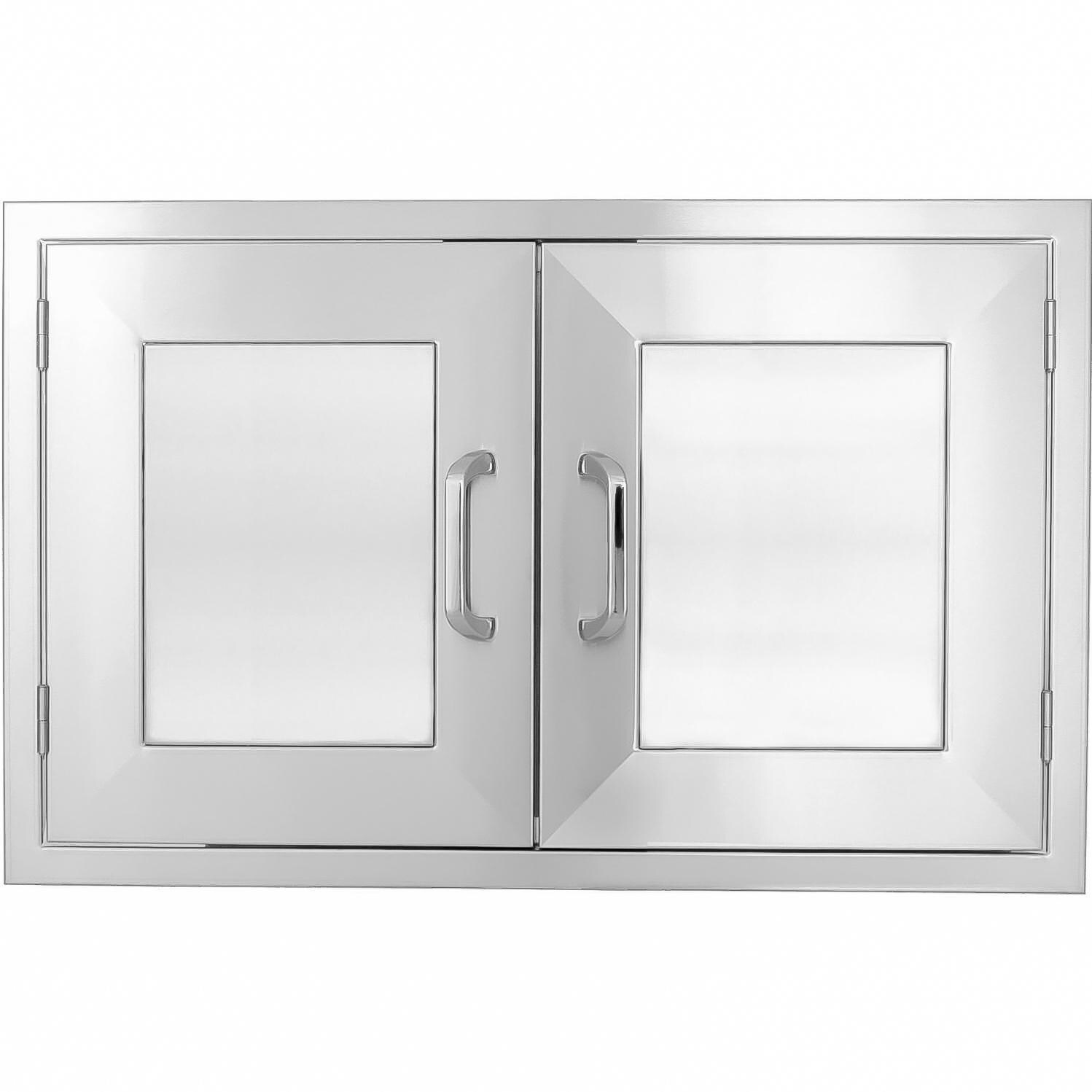 BBQGuys.com Kingston Panel Series 36-Inch Stainless Steel Double Access Door thumbnail