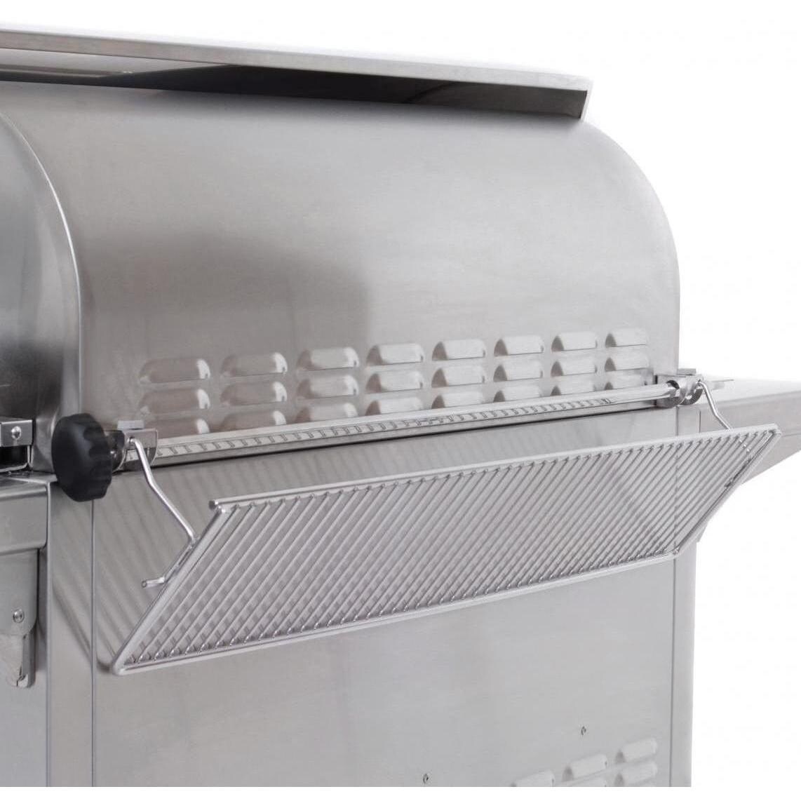 Fire Magic Echelon Diamond A Series E660s 30 Inch Freestanding Grill With Window - Warming Rack and Rotisserie Spit Rod Storage Area thumbnail