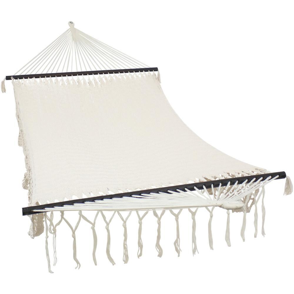 Ultimate Patio Deluxe American-Style Hammock w/ Spreader Bars - Natural thumbnail