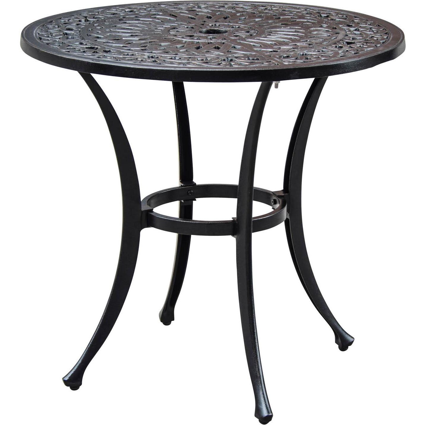 Villa Flora 30-Inch Round Cast Aluminum Patio Bistro Table By Lakeview Outdoor Designs thumbnail