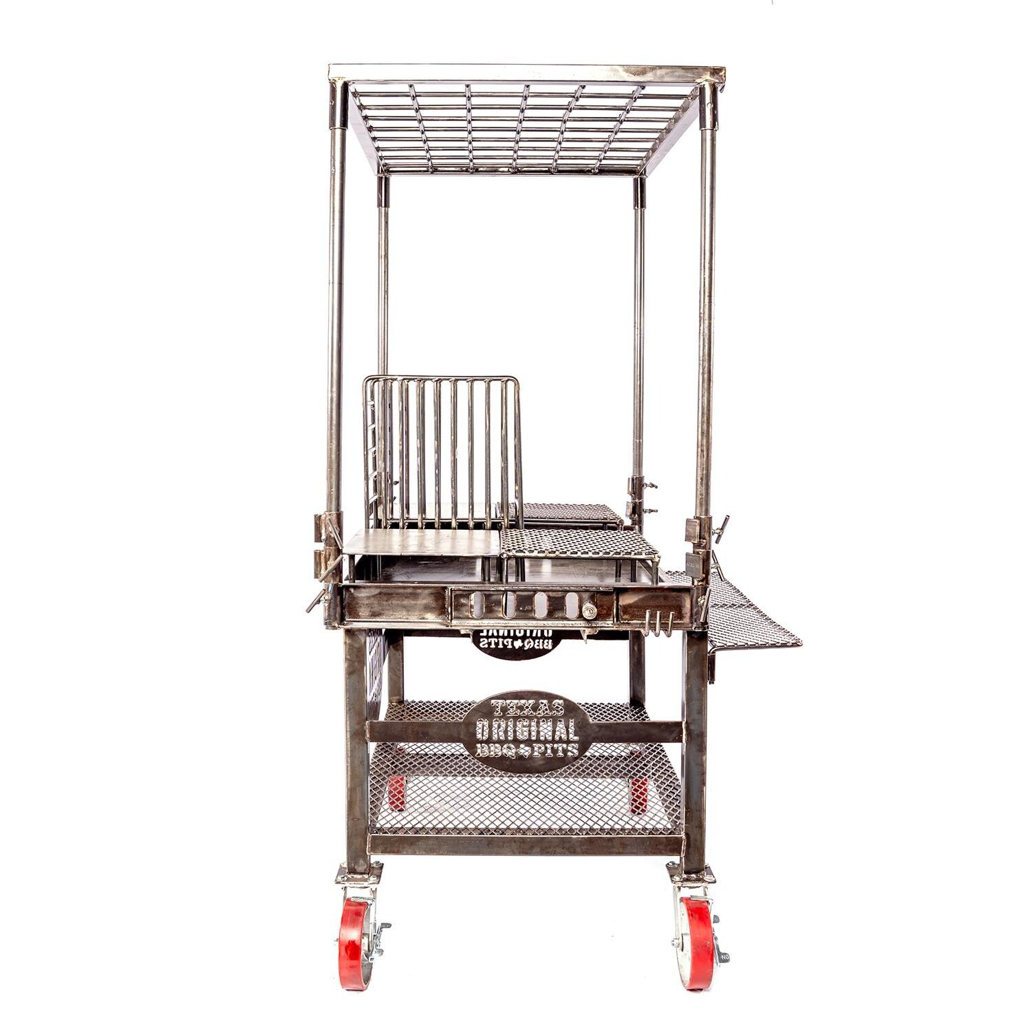 Texas Original Pits LFT-LOADED Laredo Loaded Live Fire Table - Left Side View thumbnail